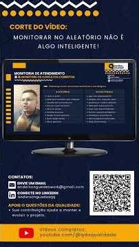 MONITORIA ALEATÓRIA X MONITORIA ESTRATÉGICA #monitoriadequalidade #callcenter