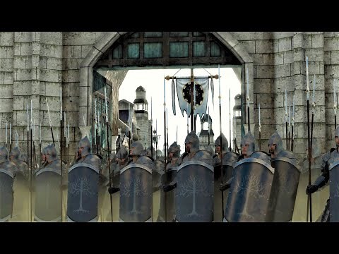 The Siege of Annúlond | Gondor Vs. Legions of Sauron | 12000 Unit Lord Of The Rings Cinematic Battle
