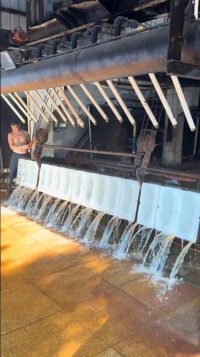 Traditional Brine Tank Block Ice Production