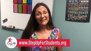 Step up together by telling three friends that scholarships are still available for the 22-23 school year. Applications close January 31 for private school scholarships for the current school year. Learn more at sufs.org | Step Up For Students