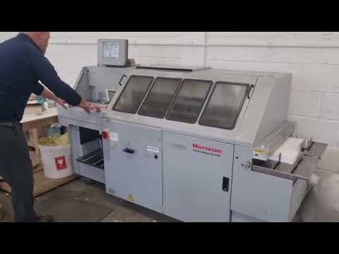 Used Horizon BQ-270C Perfect Binder | Fully Automatic Single Clamp | Bookbinding Industry