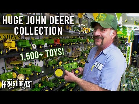 Huge John Deere Collection with 1,500+ Toys! | Maryland Farm & Harvest
