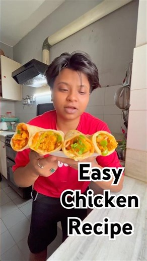 The Only Chicken Roll Recipe You'll Ever Need 🔥 #chickenfood #easyrecipe #streetfood