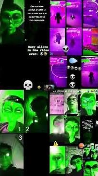 many aliens in One video ever! 👽😂 #funny #memes #alienremix #comedy #pennywise #halloween #aliengang