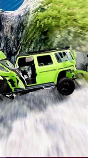 Funny Cars VS Spiderman, Gummy Bear, Thomas Train, Squid Game, Barbie & Big Pit in BeamNG.Drive!