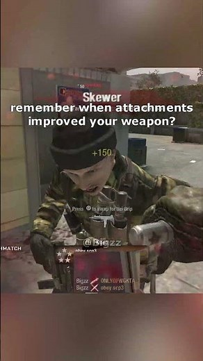 Now a red dot has a thousand cons.. #callofduty #nostalgia