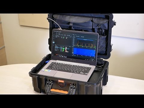 How to use the Delta X counter surveillance sweeping system: setup, preparation and detection