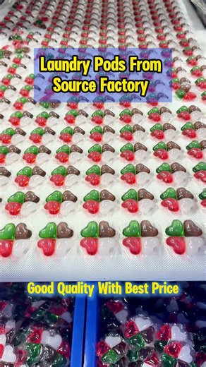 Check how laundry pods are made