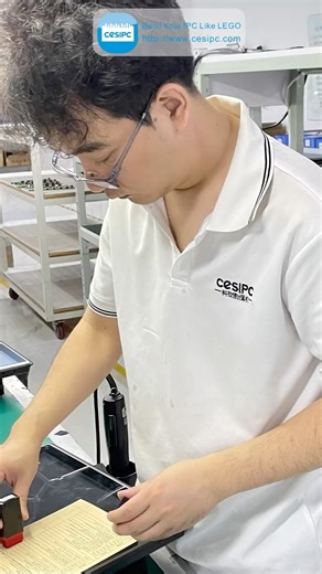 15-inch Custom Rugged Panel PC #cesipc #panelpc #automation #industrialpc #industrialcomputer