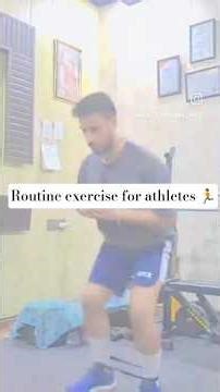 daily routine exercise for athletes #short #video #sports #fitness #viral #youtube #cricket #fit