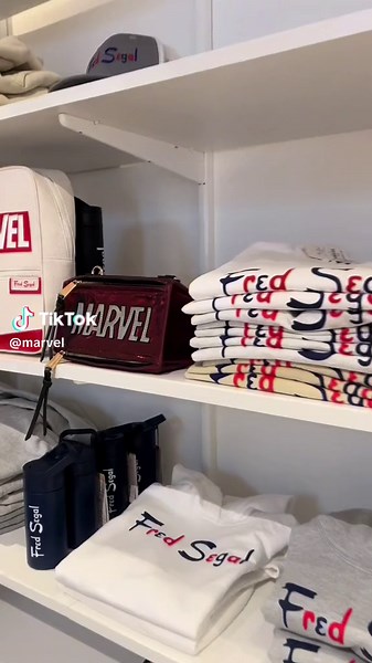 Swinging over to the @Fred Segal store for their new #Marvel collection ✨ #Purse #Backpack #MarvelMerch