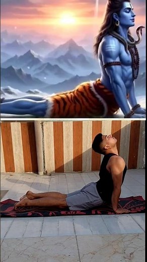 Unleash Your Inner Divinity: Yoga Inspired by the Gods ✨🧘‍♂️#yoga #fitnessjourney #yogapractice