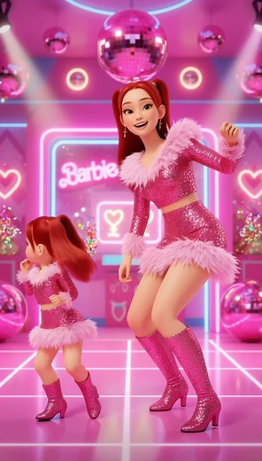 Dancing Cuties: Rumi, Mira & Zoey Channel Barbie Glam