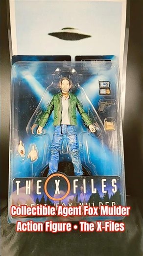 Collectible Agent Fox Mulder Action Figure •The X-Files
