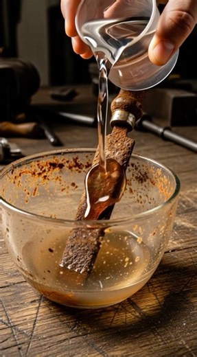 Satisfying Rust Removal of a Rusty file #rustremoval #toolrestoration #cleaningasmr #deepcleaning