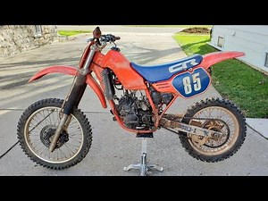 $700 Vintage Honda cr250 Barn Find Dirt Bike (Will It Run?)