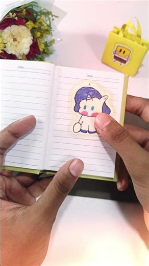 I Made Stickers With Paper #diy #craft #art