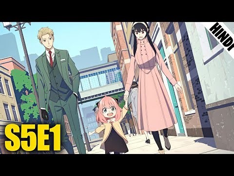 SPY x FAMILY Season 5 Episode 1 Explained in Hindi | Anya Meets Belle the Seal! 🦭