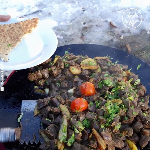 16M views · 10K reactions | This hearty dish is perfect to enjoy during this cold weather  Watch original video by Country Life Vlog - youtube.com/watch?v=j9ObK04baZE | Taste Life | Facebook