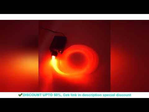 Hot Sales 16W RGB LED Light Engine 24key RF Remote LED Fiber Optic Light With PMMA Fiber Optic