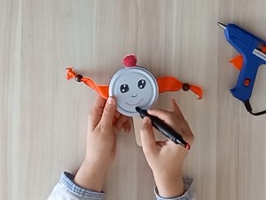 11K views · 622 reactions | DIY - very easy toy making from jar lids | Sewing Time | Facebook