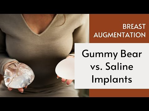 Breast Augmentation FAQ: Gummy Bear vs. Saline implants and Teardrop vs. Round implants