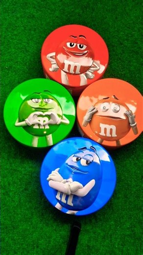 Vibrating Skittles & M&M's Tin 🍬 | Most Relaxing ASMR Experience 😍 #shorts