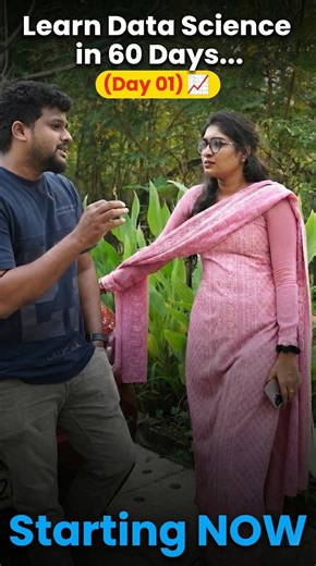 Data science isn’t just code—it’s using past data to predict what someone will love, just like picking the perfect gift 🎁 Want a 60-day roadmap to become a Data Scientist? 👇 Comment ROADMAP and we’ll send it to you. #datascience #datascientist #ai #careerswitch #learnonline #analytics #testleaf | TestLeaf