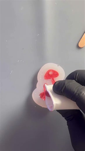 Toadstool Earrings 🍄 🩷 Supplies from Resin Detre supplies- See bio for discount code!