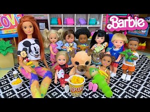 Barbie Doll School Pajama Day & Show and Tell Story