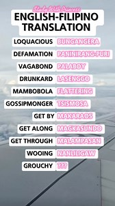 75K views · 750 reactions | Watch and Learn #learnfilipinovocabulary #englishleaning #EnglishTutorial #vocabulary #filipinotutorial #learnenglish #reels #reelsfbvideo #reelsvideoシ #fypシ | Study With Princess | Facebook