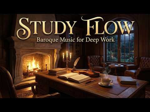 The Study Flow Session: Dark Academia Baroque Music for Concentration