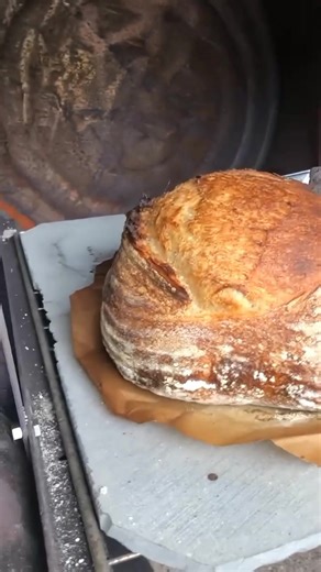 This setup by @Rubiyo80 is pure backyard brilliance. A fifty-five-gallon barrel turned into a full bread oven. No gadgets, no guesswork, just heat, steel, and skill. Proof that good bread doesn’t need modern gear. #baking #sourdoughbaking | Neme's Kitchen