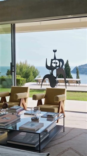 French Riviera Villa with Sweeping Villefranche Bay Views 🌳