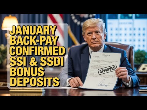 SSI SSDI Back Pay January – Confirmed Bonus Deposits & What Seniors Must Know Now