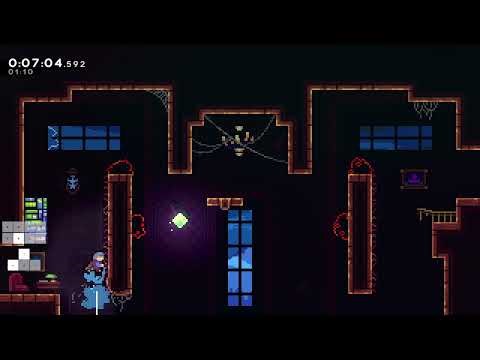 Celeste speedrun (first speedrun) 1:04:10.262 any% personal record