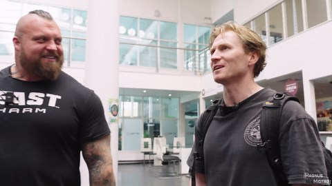 He faced the strongest man - now every lift is a test