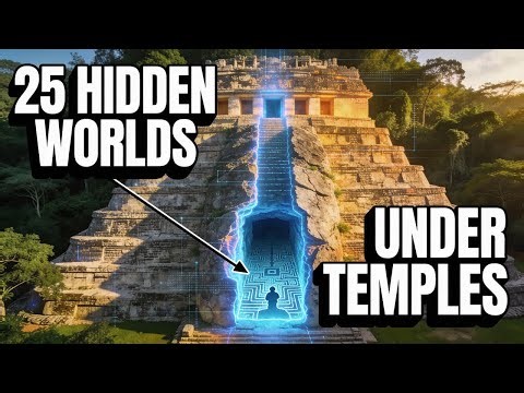 25 Mysterious Structures Underneath Old Temples | Forgotten Labyrinths Beneath Sacred Ground