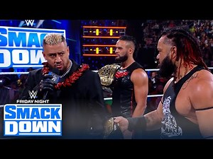 Solo Sikoa takes away Jacob Fatu’s Tag Team Title, promotes as personal enforcer to the Tribal Chief