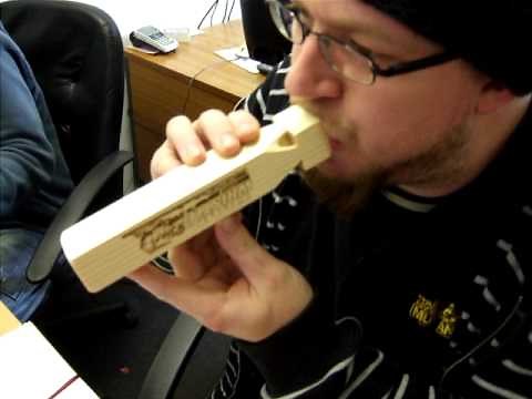 train whistle demonstration by Tim the train technician