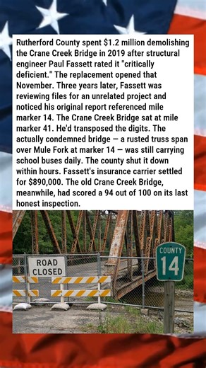 INSPECTOR REALIZES HE CONDEMNED THE WRONG BRIDGE, 3 YEARS AGO🌉📋😂