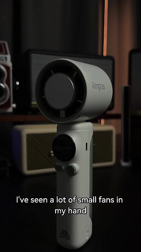 AMGras Fan Pro: Low Noise, 100-Level Speed, Beautiful Design