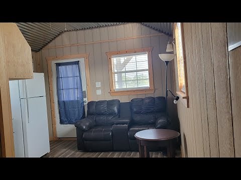 Example of a finished 12x36 Derksen Cabin
