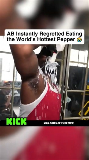Adrien Broner INSTANTLY REGRETTED eating the World's Hottest Pepper