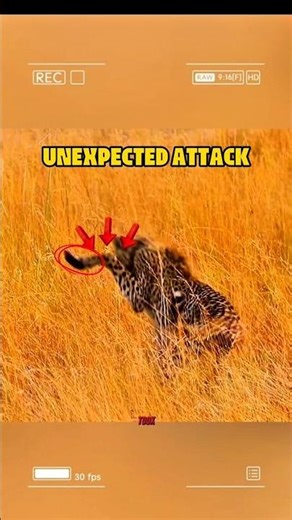 Cheetah Suddenly Attacked from Nowhere — What Happens Next Is Shocking! #cheetah
