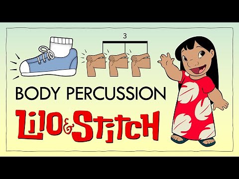 Lilo & Stitch Body Percussion | Easy Triplets for Kids