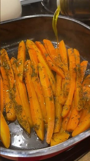You’ll Never Skip Carrots Again | Steamed Carrots with Olive Oil
