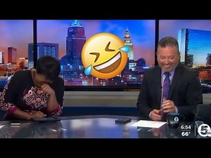Top 10 News Anchors Can't Stop Laughing In 2024 . Funniest News Bloopers