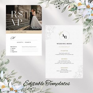 Wedding Planner Printable | Printable Wedding Planner Pages | Wedding Plan Bundle | Wedding Planning | Wedding Template | Wedding Invite - Etsy