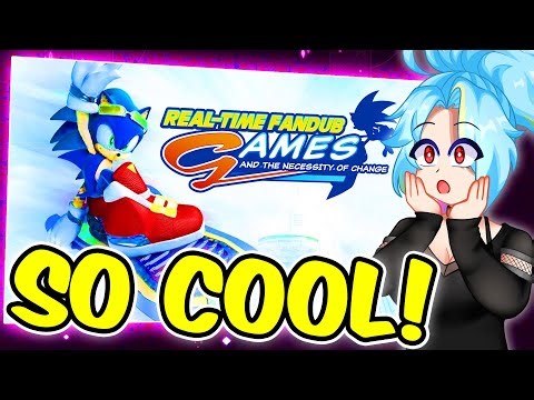 SO COOL! | LuminusRed Reacts To "Sonic Riders | Real-Time Fandub Games" Part 1